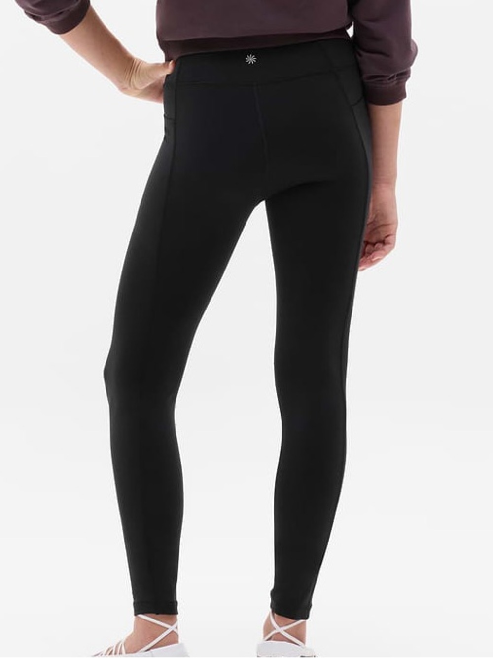 Athleta Girl High Rise Stash Your Treasures Legging Black Size Large / 12